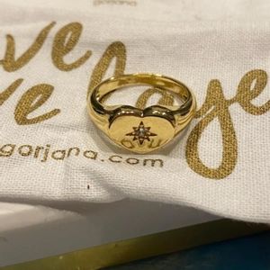 New Gorjana Diamond Heart Ring